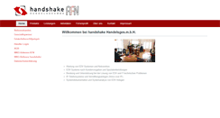 Desktop Screenshot of handshake.at